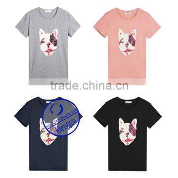 Wholesale Solid Color Short Sleeve Round Neck Men T-shirt Manufacturer photo-2