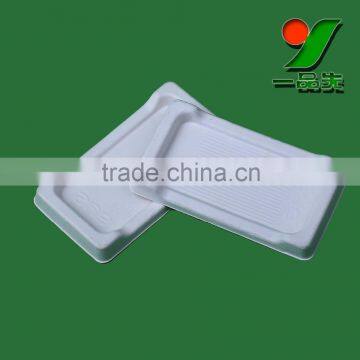 Biodegradable Custom Printed Mobile Phone Packaging Tray ,phone Accessories Paper Molded Pulp Packaging Trays photo-5