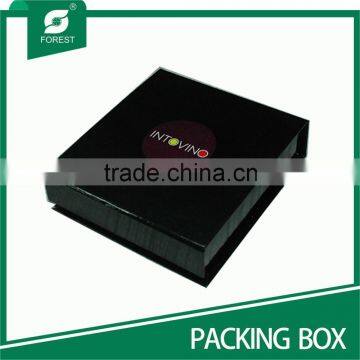 FOLDED PACKING BOX WITH MATT LAMINATION JEWELRY PACKING BOX