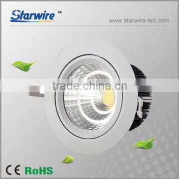 10w COB led downlight high brightness 2013 hot sale 220v 110v 230v