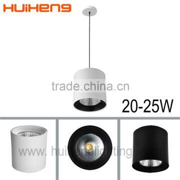 Round type high quality 25w epistar led lamp pendant light