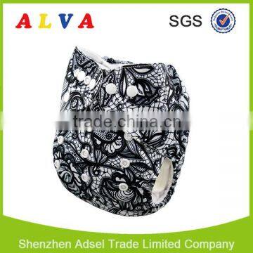 Alva New Pattern Pocket Cloth Diaper Best Baby Diaper Wholesaler