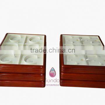 Custom buy wholesale wooden jewelry tray made in China