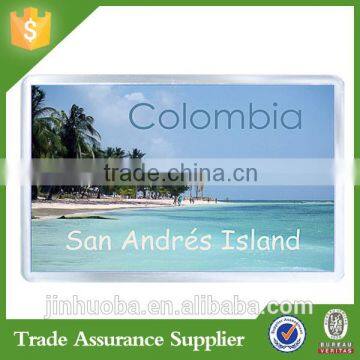 Top Handmade Custom Columbia SAN andres island Tourist Souvenir Resin 3D Fridge Magnet