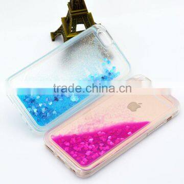 GS TPU Quicksand Glitter Liquid Case For Huawei P9 Plus Case,Mobile Phone Case For Huawei P9 Plus