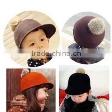 2015 kids autumn winter baseball caps