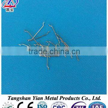 Cold-drawn steel wire with hooked ends , high tensile strength steel fiber