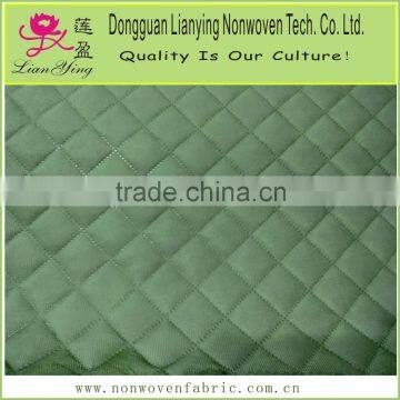 polyester wadding and customer fabric Ultrasonic quilted padding