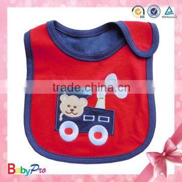 Novelty Design Hottest Cotton Sports Baby Bibs Training Bibs