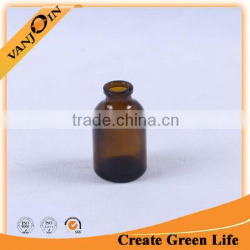 Customized amber small glass medicine bottles