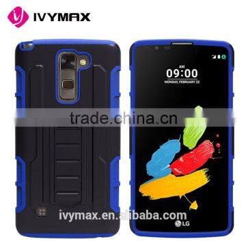 2016 new arrival Hybrid Heavy Duty Armor Case Belt Clip Holster For LG Stylo 2 plus/MS550 Case Smartphone