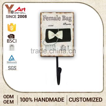 20x9x6.5cm custom female bag single hook bedroom accessories