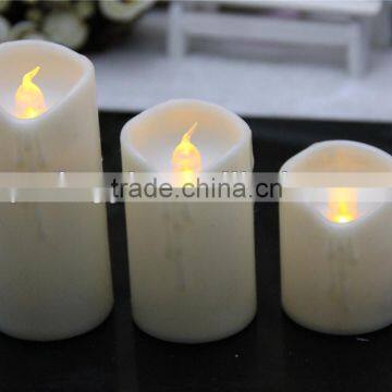 wax body led flicker candle