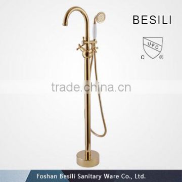 Gold cUPC bathtub faucet