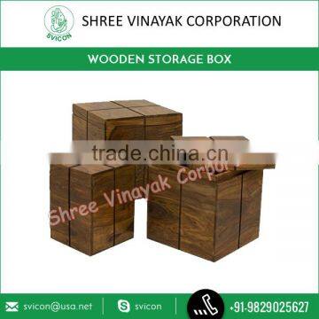 High Grade Best Quality Wooden Storage Box from Trusted Supplier