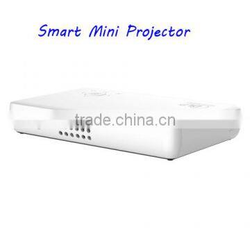 China Supplier Smart LED Mini Projector, Portable Smart Phone Projector