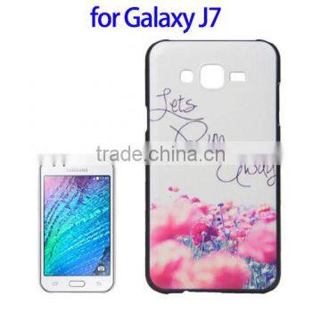 Popular Creative Pattern PC Case for Samsung Galaxy J7, Characteristic Back Case for Galaxy J7