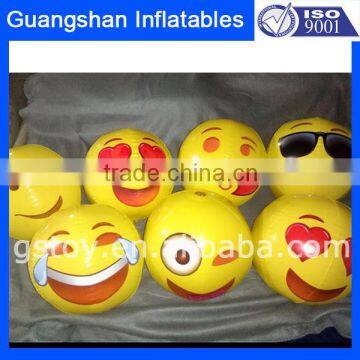 Swimming Pool Fun Inflatable Emoji Beach Ball photo-4