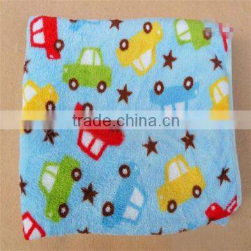 colors cars printed blanket for children