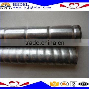 Extruded Copper or Carbon Steel Corrugated Tube In Heat Exchanger Parts photo-2
