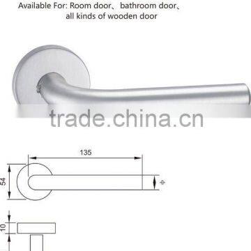 stainless steel lever door handle