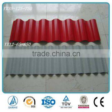 corrugated metal roofing materials PPGI steel sheet