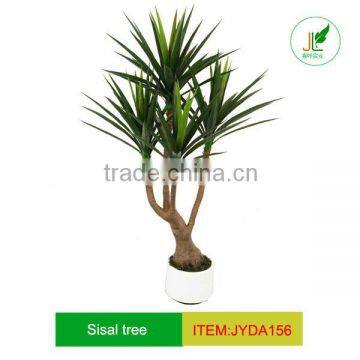 artificial dracaena tree with three branches