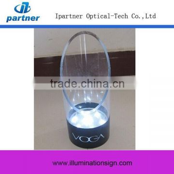 Custom Wholesale Bottle Display Stand With Led