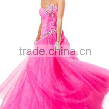 2015 New Sweetheart Beaded Evening Gowns Graceful Lace Up Back Ballgown Quinceanera Dresses XP-37