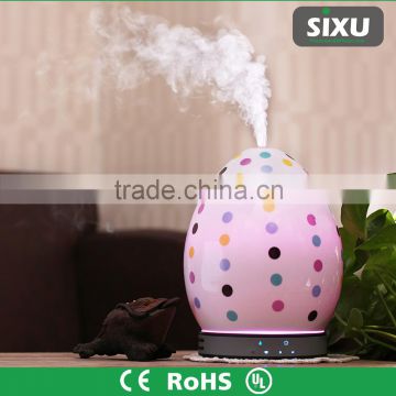 Print spots led color changing ceramic ultrason essenti oil diffuser aromatherapi                        
                                                Quality Choice