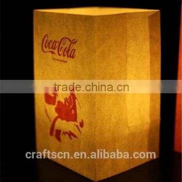 Luminary paper candle holder made in China