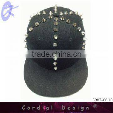 2013 punk rock spiked rivets hat round rivets
