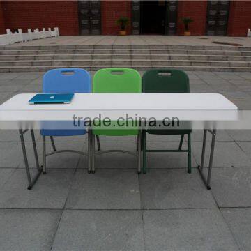 office folding conference table, modern foldable meeting table, hdpe plastic