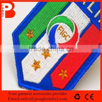 Hot Sell Professional Customized 3D Self-adhesive Embroidery Patches for Clothing