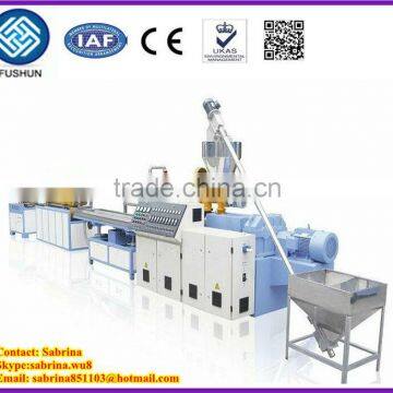 PVC decorative gusset plate production line