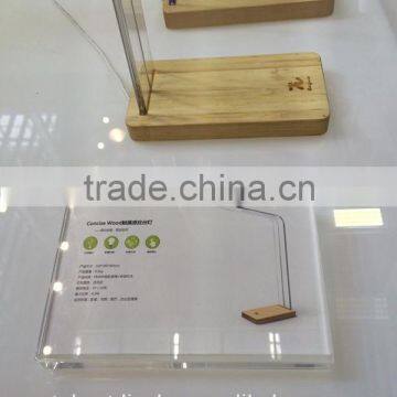 Wholesale Acrylic Glass Block, Price Display Block, Leaflet Holder photo-5