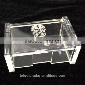 hot sale Fancy Popular acrylic business card holder, place card holder