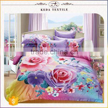 Custom buy wholesale direct from China new bed sheet design 100% cotton latest bridal bed sheet set