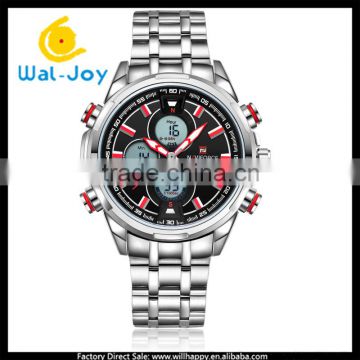 WJ-4810S Japan movement high quality Naviforce water resistant quartz 3 bar cheap price vogue men watch