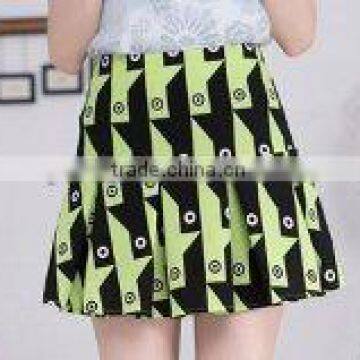 2015 Girls short flared skirt