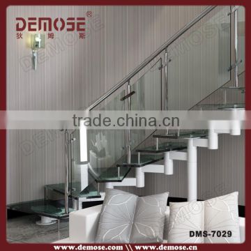 demose laminated glass stairs for villa | building supplies