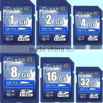 Factory Wholesale Memory Card 8GB SD Card , Security Camera sd 8gb sd Memory Card