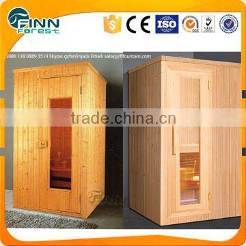 mini sauna room for 1or 2 person use with sauna heater and other accessories