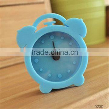 Promotional cheap children's alarm clock Silicone Table Clock