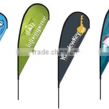 tear drop beach banner