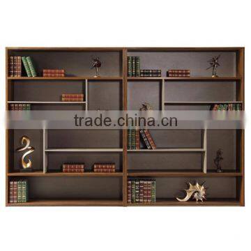 Melamine laminated open shelf office cabinet