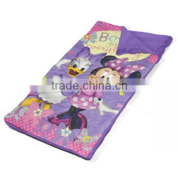 Various patterns and comfortable sleeping bag for children