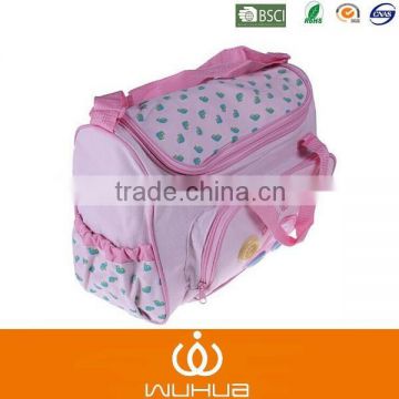 cheap cute 600D polyster diaper bag for wholesale