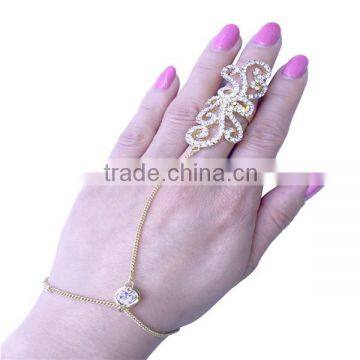 New Hot Retro Style Full Finger Armor Joint Knuckle Hollow Out Ring photo-5