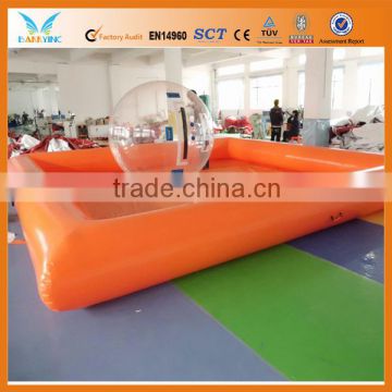 Inflatable lap pool with high quality